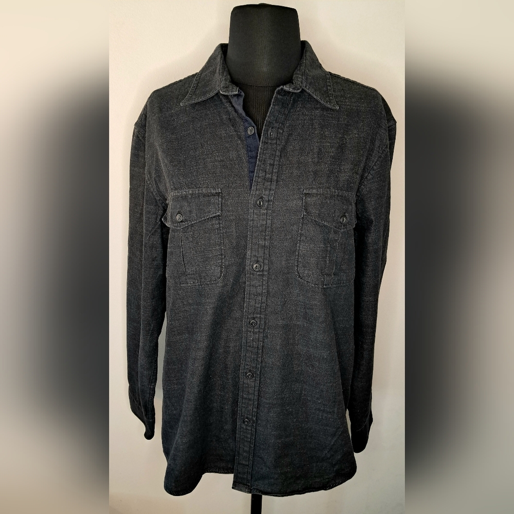 Banana Republic Men's Expedition Denim Standard Fit Button Up Shirt